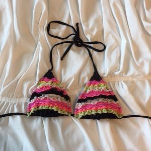 Neon bikini top